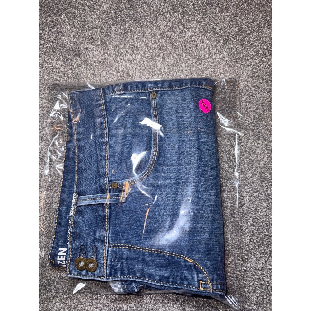 Levi Denizen Women's Blue Denim Modern Jean Shorts‎ Size 14 - Picture 9 of 9